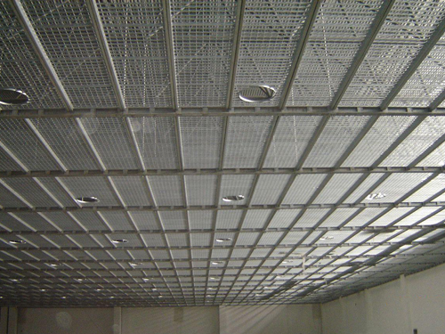 建筑吊頂鋼格板1 建筑吊頂鋼格板1