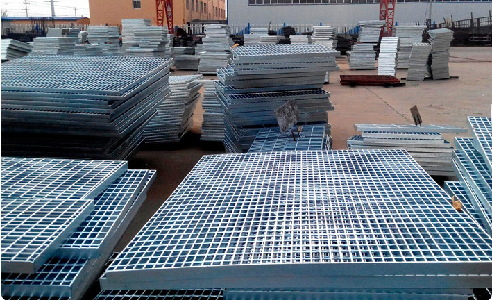 鍍鋅格柵板平臺(tái) 鍍鋅格柵板平臺(tái)