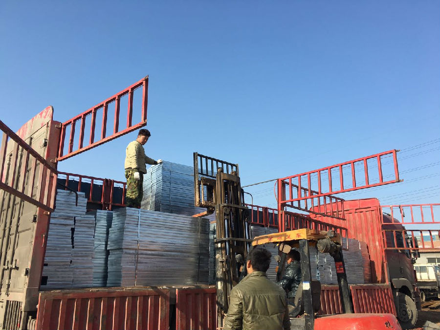 鍍鋅金屬格柵踏步板